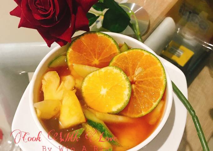 Asinan Buah Segar Cocok untuk BERBUKA PUASA