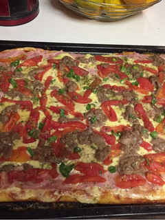 Una foto de Pizza casera 🍕