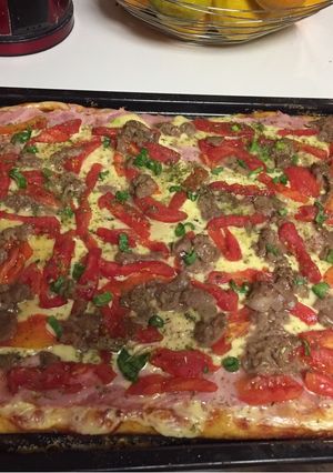 Una foto de Pizza casera 🍕