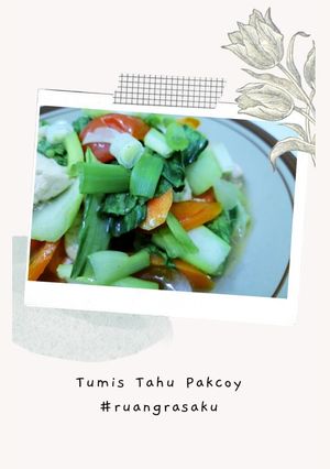 Foto resep Tumis Tahu Pakcoy