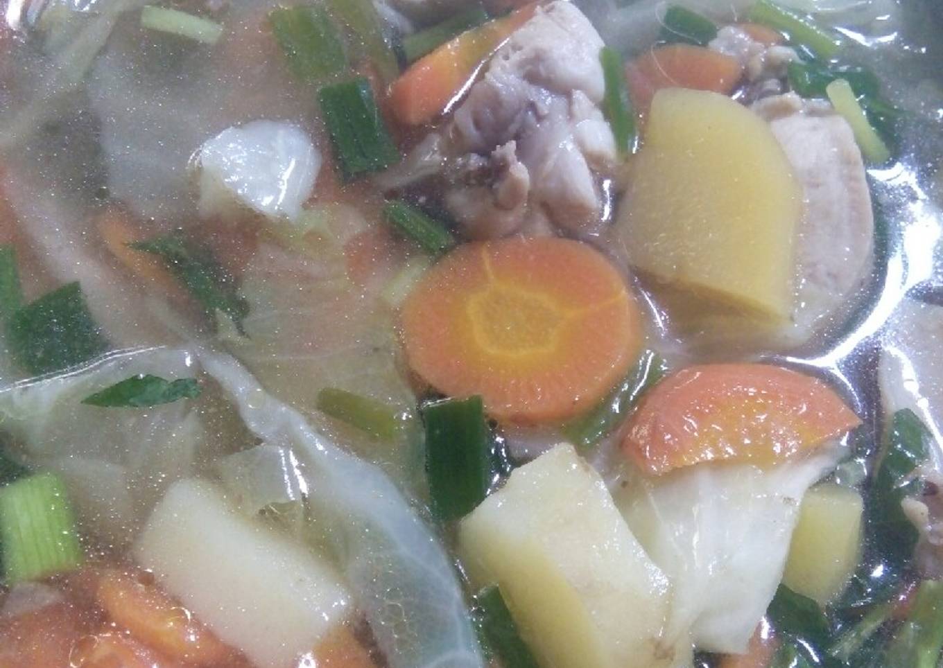 Sop ayam rumahan