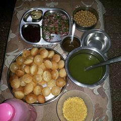A picture of Pani puri.