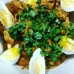 A picture of Patiala Chicken curry.