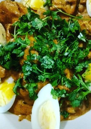 A picture of Patiala Chicken curry.