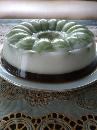 Langkah Gampang Menyiapkan Resep Puding cendol gula merah yang Bisa Manjain Lidah Anti Ribet, Lezat