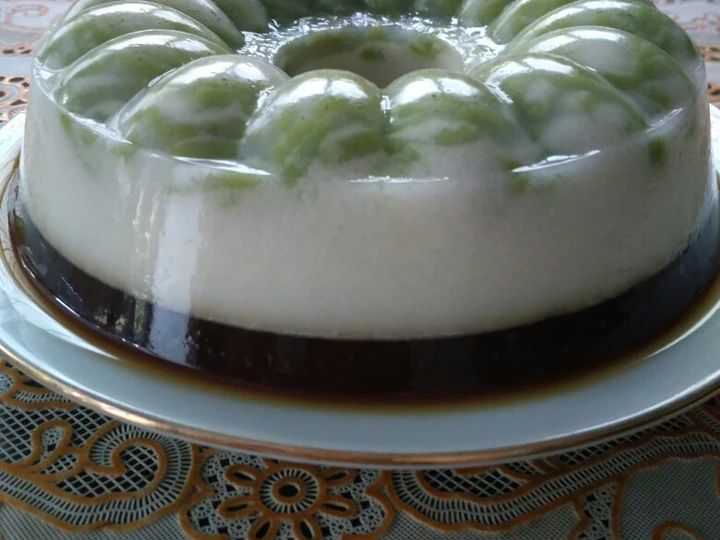 Langkah Gampang Menyiapkan Resep Puding cendol gula merah yang Bisa Manjain Lidah Anti Ribet, Lezat