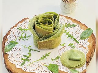 Crêpes aux épinards