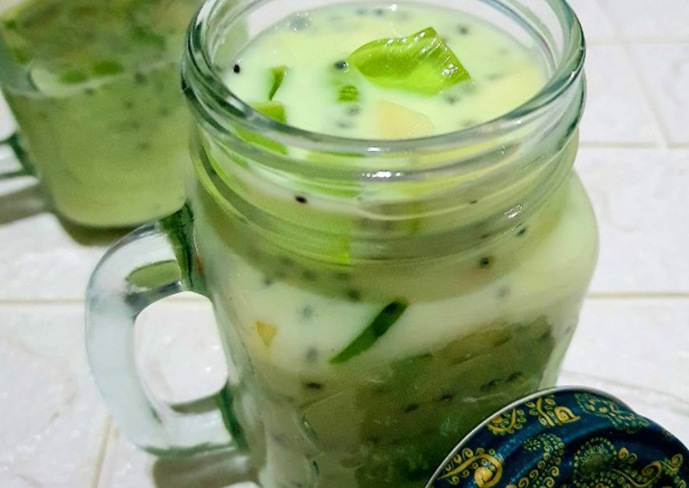 Es Campur Susu Melon