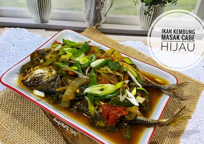 Resep Ikan Kembung Masak Cabe Hijau Oleh Lovelychef By Tiedq Cookpad