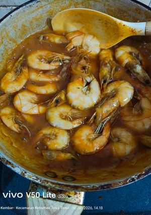 Foto resep Udang saos asam manis suimple