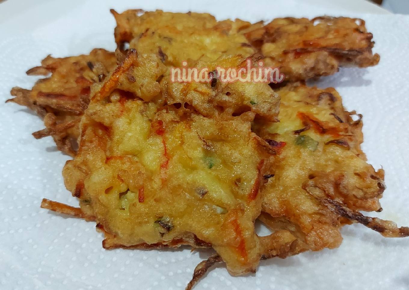 Bakwan tahu sayur