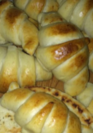 صورة لوصفة طريقة عمل كرواسون جبن