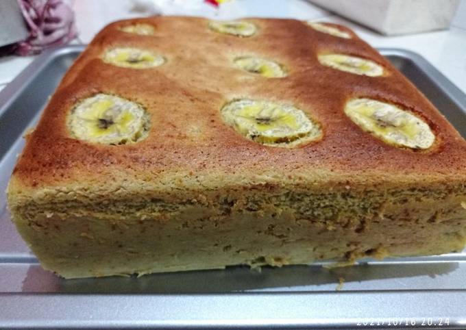 Bagaimana cara buat Bolu Pisang Panggang yang enak