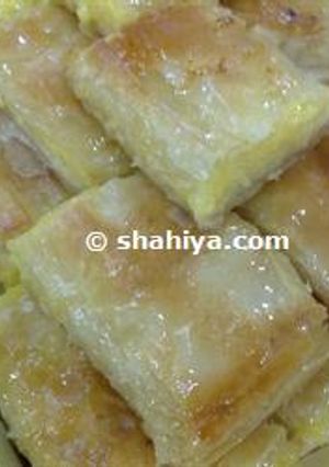 صورة لوصفة طريقة عمل صينية جلااااش بالكريمة