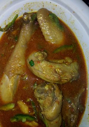 A picture of Chicken pepper soup.