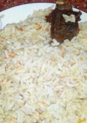 A picture of Coconut rice.