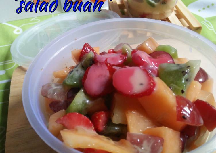 Resep salad buah Enak Banget