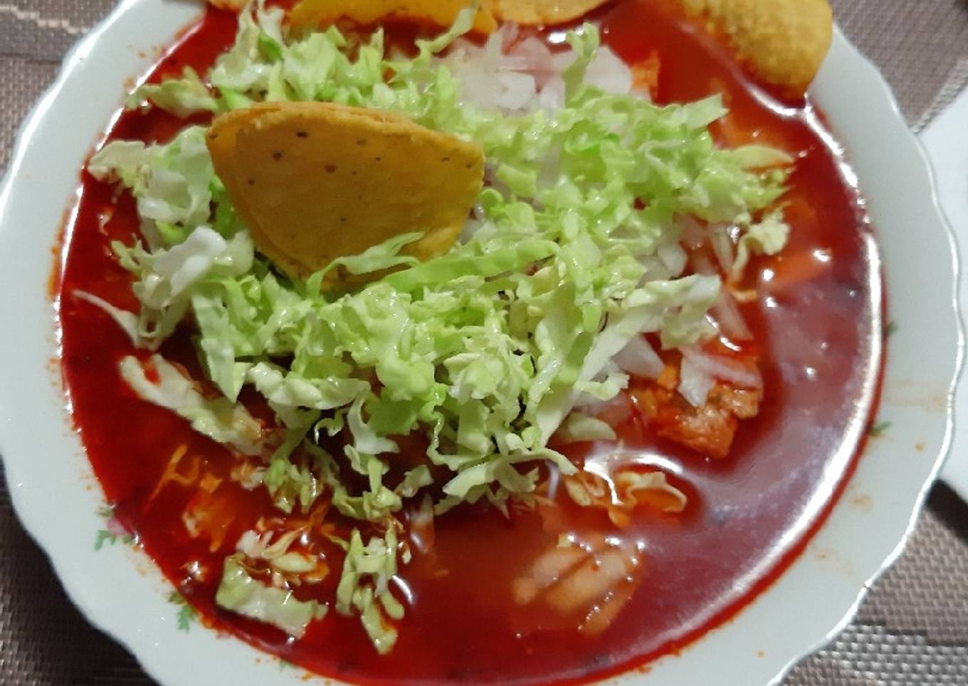 Pozole de cerdo