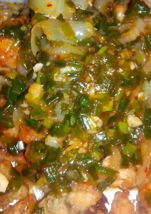 Foto resep Ayam Krispy Saus Sambal Bangkok