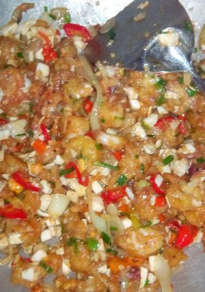 Foto resep Ayam Tepung Telur Asin