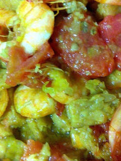 Foto resep Udang Tempe Bumbu Kuning Asam Manis
