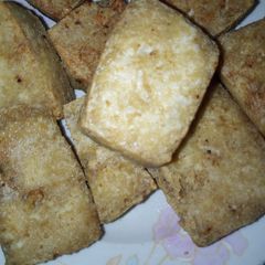 A picture of Awaran waken soya(soya beans cake).