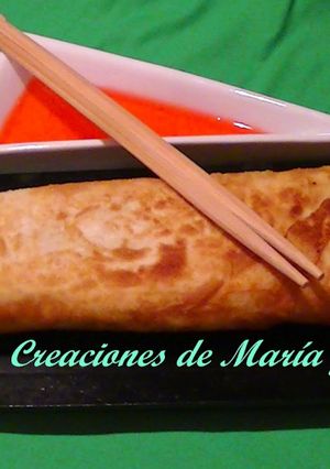 Una foto de Mis rollitos de primavera