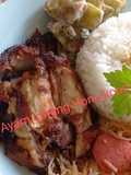 Nasi ayam goreng Hong kong