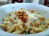 Penne Beef Carbonara