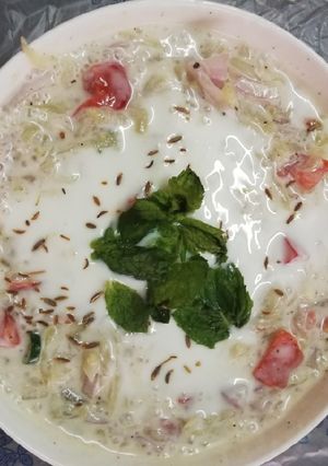 A picture of Kadu ka raita summer special.