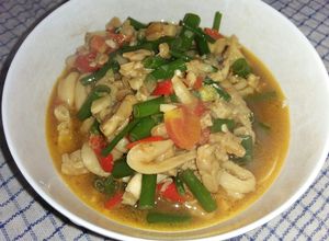 Foto resep Oseng putut jamur tiram