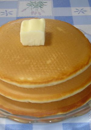 A picture of Easy Homemade Fluffy Pancakes with Homemade Mix.