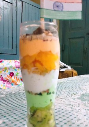 तिरंगा बर्फ(tiranga baraf recipe in Hindi) रेसिपी मुख्य फोटो