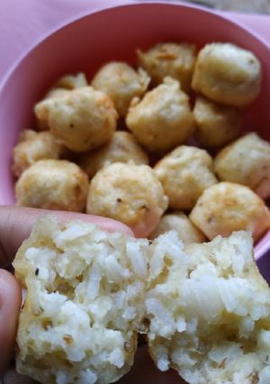 Foto resep Bola-bola nasi super simple (pake nasi sisa)