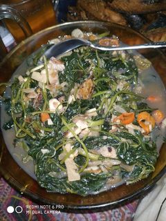 Foto resep Tumis daun ubi jalar