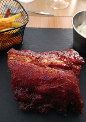 Une photo de Ribs de porc ultra fondant