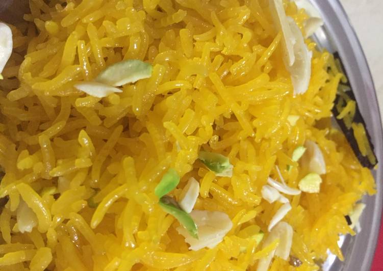 How to Prepare Speedy Zarda (Meethay Chawal)