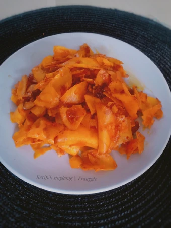 Langkah Mudah untuk Membuat Resep Keripik singkong sambal balado yang Bisa Manjain Lidah Anti Ribet, Lezat Sekali