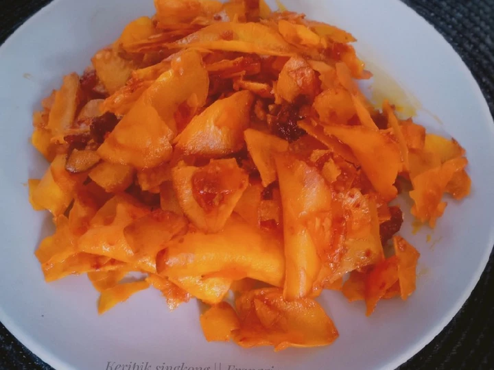 Langkah Mudah untuk Membuat Resep Keripik singkong sambal balado yang Bisa Manjain Lidah Anti Ribet, Lezat Sekali