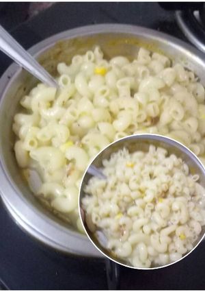 A picture of Sweet Corn Pasta.