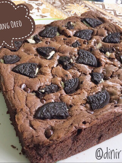 Foto resep Brownies Panggang Oreo