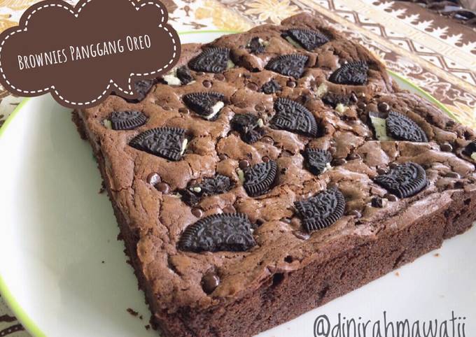 Resep Brownies Panggang Oreo Oleh Dini Rahmawati - Cookpad Resep Brownies Panggang Oreo Oleh Dini Rahmawati - Cookpad
