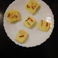 A picture of Milk powder burfi.