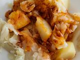 Repollo con patatas al ajo y pimentón