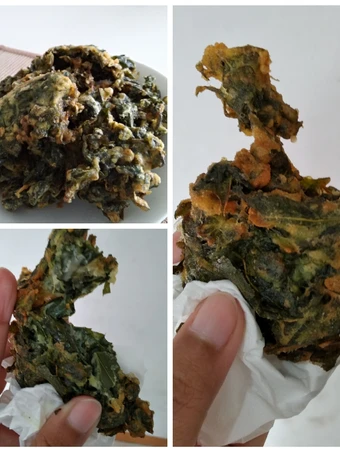 Cara Gampang Membuat Resep Bakwan Daun Singkong, kriuk di luar empuk di dalam🌿 yang Menggugah Selera Anti Ribet, Mantap