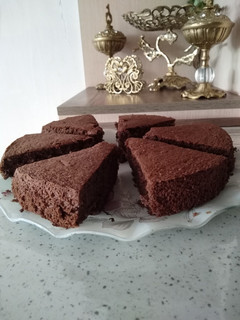 عکسی از دستور کیک شکلاتی