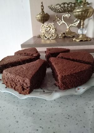 عکسی از دستور کیک شکلاتی