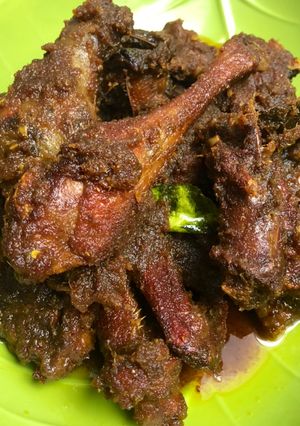 Foto resep Bebek madura bumbu hitam