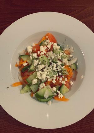Φωτογραφία της συνταγής Σαλάτα δροσερή!🍅🥒🥕🥗