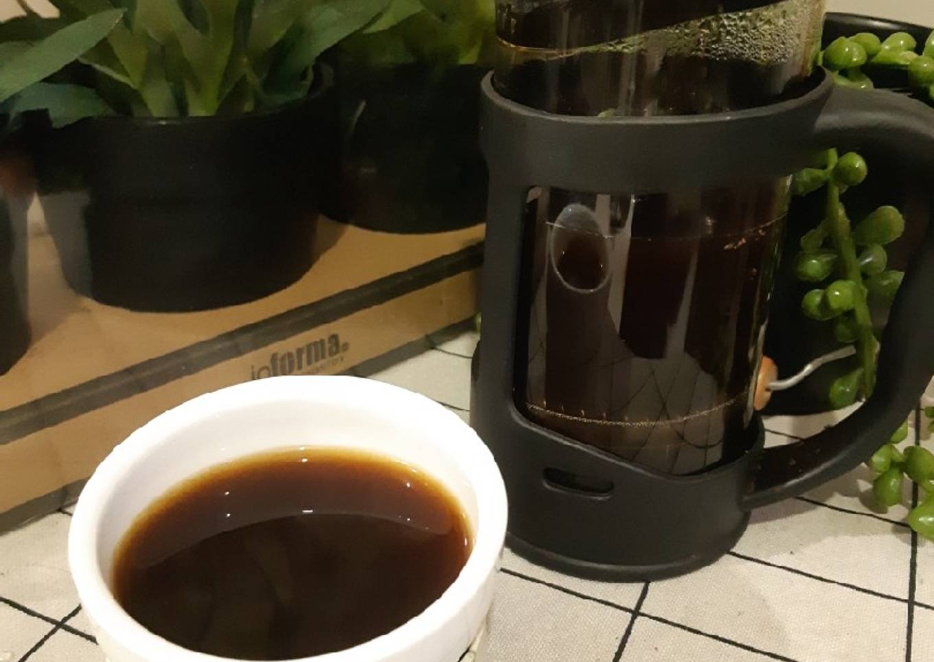Kopi French Press Homemade